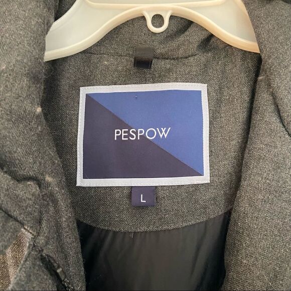 Pespow Womens Down Gray Aspen Parka size large - Picture 3 of 12